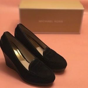 Michael Kors Black Wedge size 10